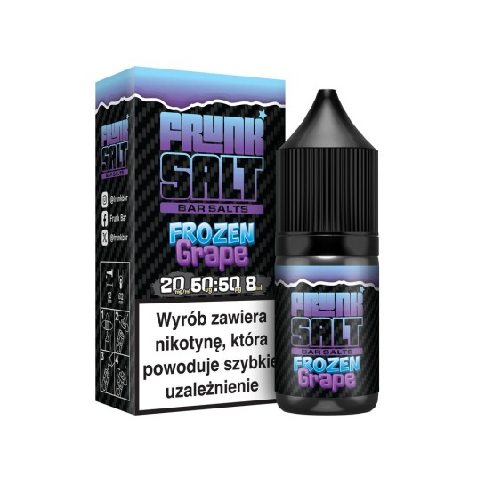 Liquid FRUNK Salt 8ml 20mg Frozen Grape -zdjęcie numer 1