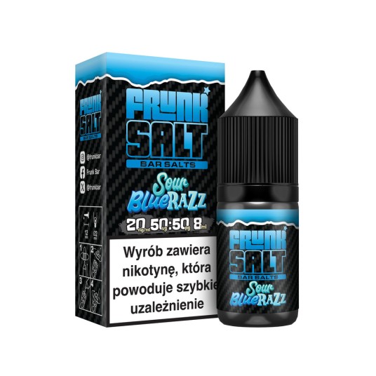 Liquid FRUNK Salt 8ml 20mg Sour Blue Razz -zdjęcie numer 1