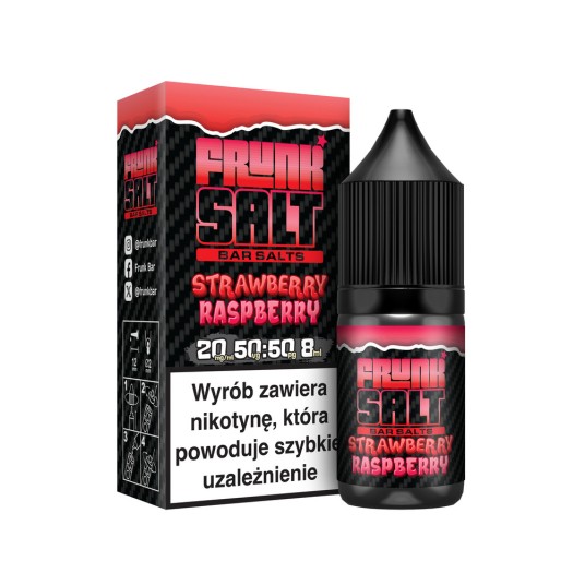 Liquid FRUNK Salt 8ml 20mg Strawberry Raspberry -zdjęcie numer 1