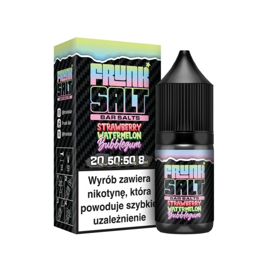 Liquid FRUNK Salt 8ml 20mg Strawberry Waterm Bubbl -zdjęcie numer 1