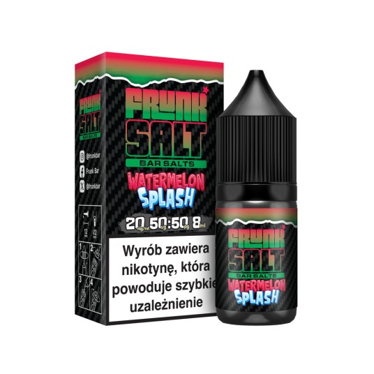 Liquid FRUNK Salt 8ml 20mg Watermelon Splash -zdjęcie numer 1