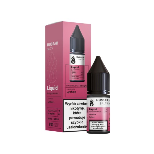 Liquid Hussar Salt 20mg 10ml Lychee -zdjęcie numer 1