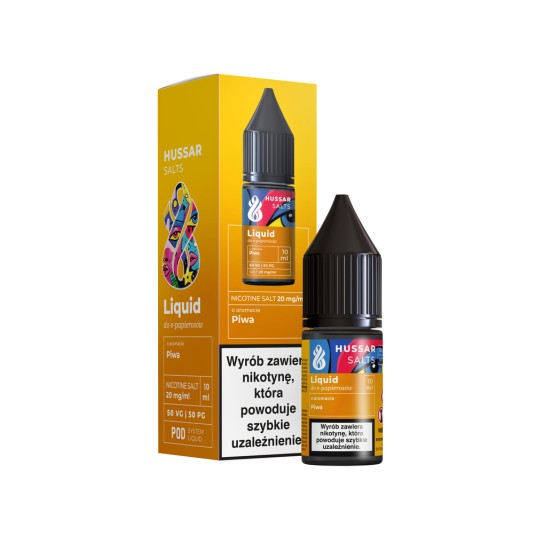 Liquid Hussar Salt 20mg 10ml Piwo -zdjęcie numer 1