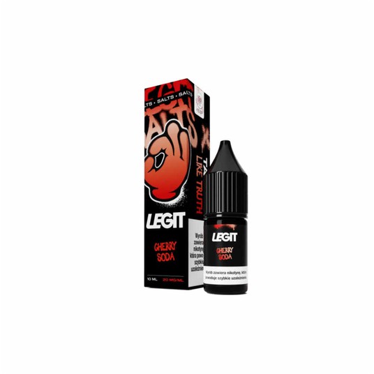 Liquid LEGIT Salt 10ml Cherry Soda -zdjęcie numer 1