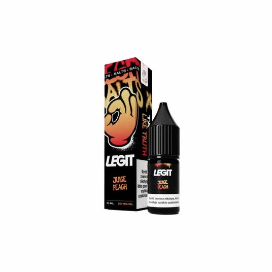 Liquid LEGIT Salt 10ml Juice Peach -zdjęcie numer 1