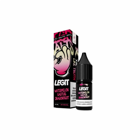 Liquid LEGIT Salt 10ml Watermelon Cactus Dragonfru -zdjęcie numer 1