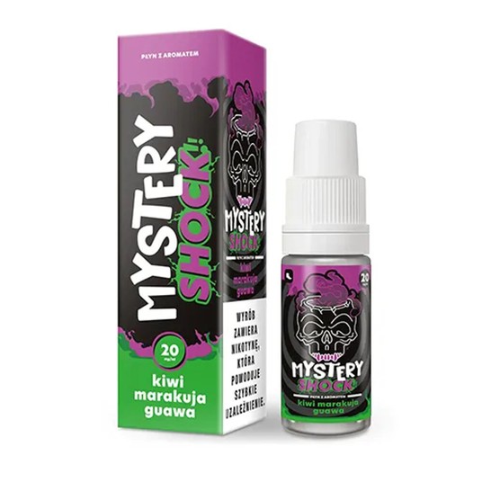 Liquid Mystery Shock Salt 10ml Kiwi Marakuja Guawa -zdjęcie numer 1