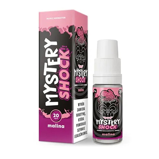 Liquid Mystery Shock Salt 10ml Malina -zdjęcie numer 1