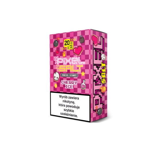 Liquid PIXEL SALT 10ml 20mg Cherry Ice 2026 -zdjęcie numer 1