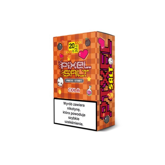 Liquid PIXEL SALT 10ml 20mg Cola 2026 -zdjęcie numer 1