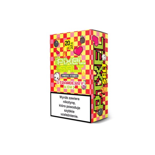 Liquid PIXEL SALT 10ml 20mg Strawberry Kiwi 2026 -zdjęcie numer 1