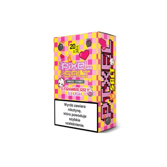 Liquid PIXEL SALT 10ml 20mg Strawberry Slush 2026 -zdjęcie numer 1