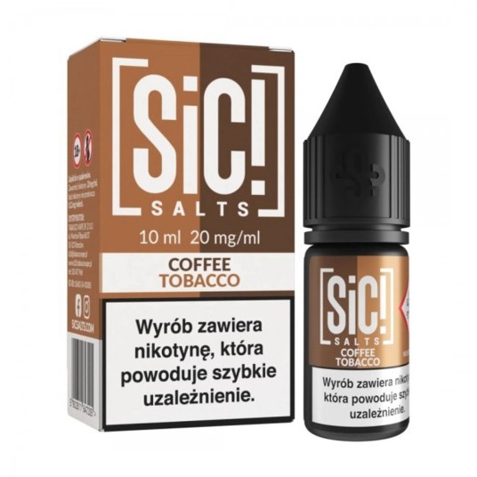 Liquid SIC! DUPLEX 10ml - Coffee Tobacco 20mg 2026 -zdjęcie numer 1