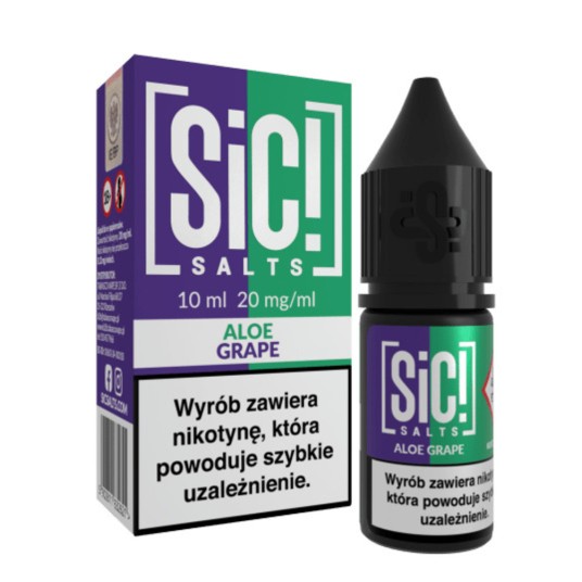 Liquid SIC! DUPLEX - Aloe Grape 20mg 2026 -zdjęcie numer 1