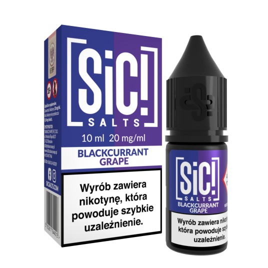 Liquid SIC! DUPLEX - Blackcurrant Grape 20mg 2026 -zdjęcie numer 1