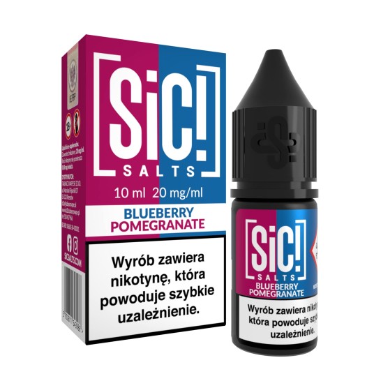 Liquid SIC! DUPLEX - Blueberry Pomegrana 20mg 2026 -zdjęcie numer 1