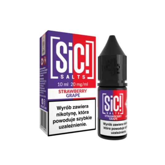 Liquid SIC! DUPLEX - Strawberry Grape 20mg 2026 -zdjęcie numer 1