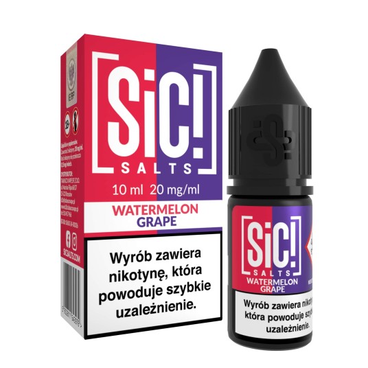 Liquid SIC! DUPLEX - Watermelon Grape 20mg 2026 -zdjęcie numer 1