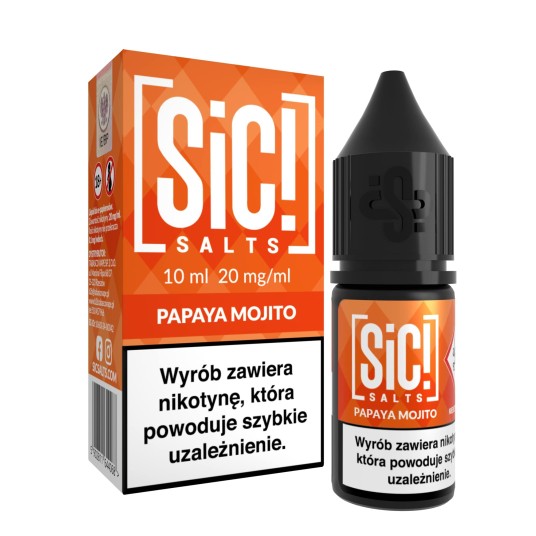 Liquid SIC! MOJITO - Papaya Mojito 20mg 2026 -zdjęcie numer 1