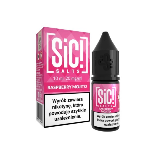 Liquid SIC! MOJITO - Raspberry Mojito 20mg 2026 -zdjęcie numer 1