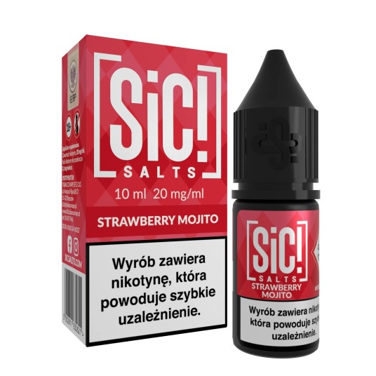 Liquid SIC! MOJITO - Strawberry Mojito 20mg 2026 -zdjęcie numer 1