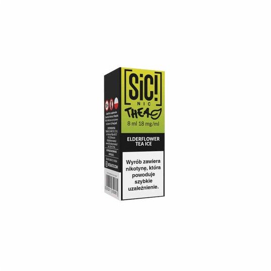 Liquid SIC! NIC 8ml Edelflower Tea Ice 18mg -zdjęcie numer 1