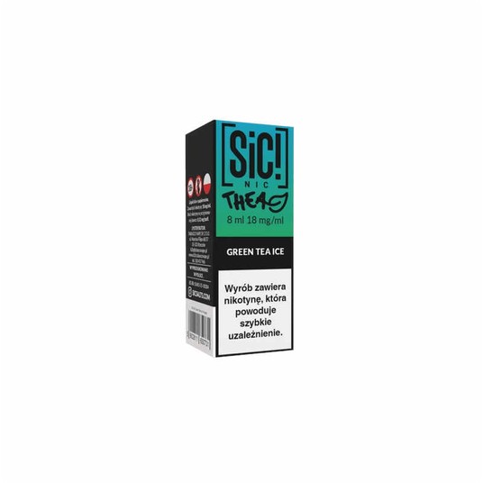 Liquid SIC! NIC 8ml Green Tea Ice 18mg -zdjęcie numer 1