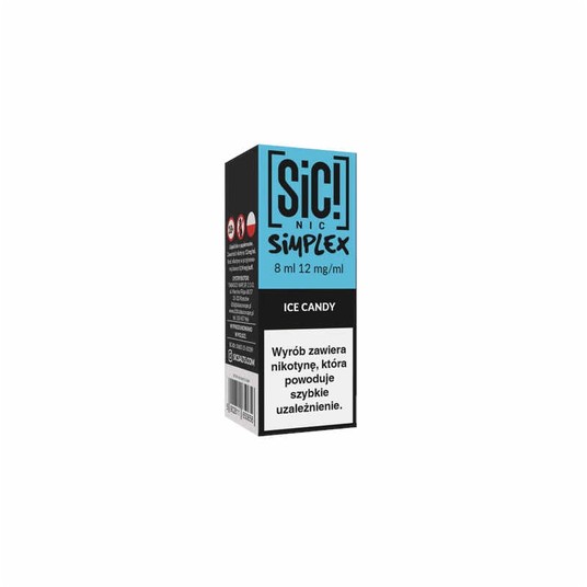 Liquid SIC! NIC 8ml Ice Candy 12mg -zdjęcie numer 1