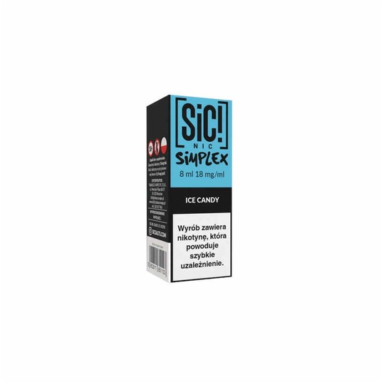 Liquid SIC! NIC 8ml Ice Candy 18mg -zdjęcie numer 1