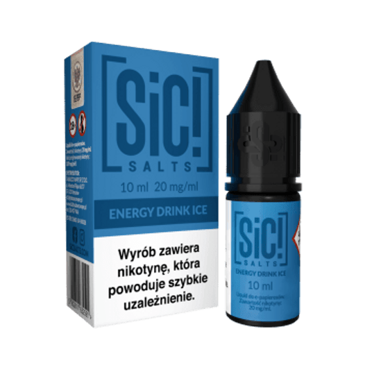 Liquid SIC! SIMPLEX - Energy Drink Ice 20mg 2026 -zdjęcie numer 1