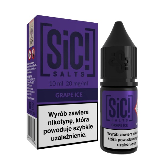 Liquid SIC! SIMPLEX - Grape Ice 20mg 2026 -zdjęcie numer 1