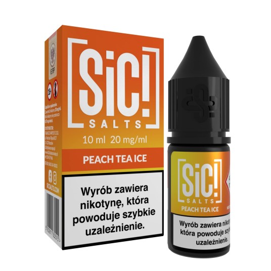 Liquid SIC! THEA - Peach Tea Ice 20mg 2026 -zdjęcie numer 1
