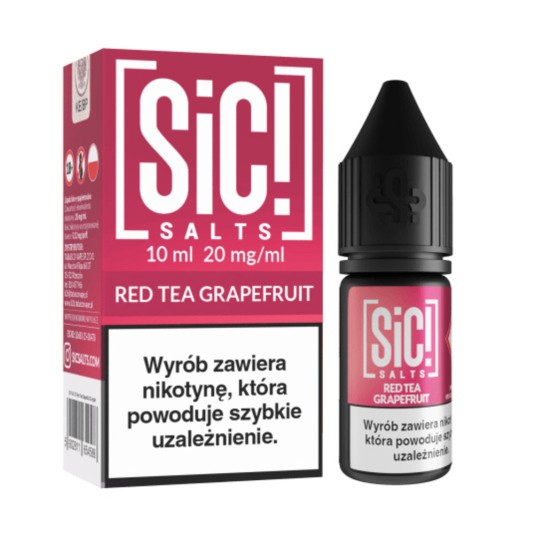 Liquid SIC! THEA - Red Tea Grapefruit 20mg -zdjęcie numer 1