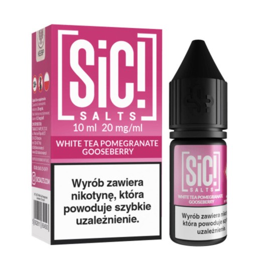 Liquid SIC! THEA - White Tea Pomegra Gooseber 20mg -zdjęcie numer 1