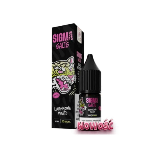 Liquid SIGMA Salts 10ml 20mg Limonkowe Mojito -zdjęcie numer 1