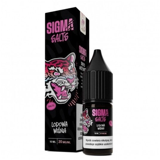 Liquid SIGMA Salts 10ml 20mg Lodowa Wiśnia -zdjęcie numer 1