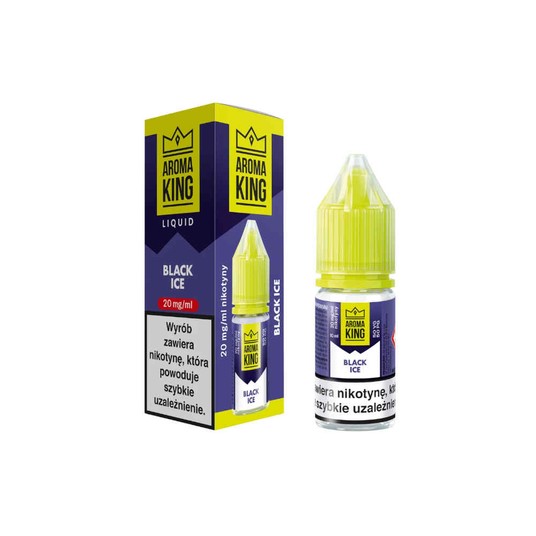 Liquid Sól Aroma King 10ml 20mg Black Ice -zdjęcie numer 1