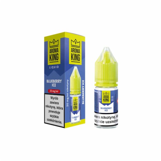 Liquid Sól Aroma King 10ml 20mg Blueberry Ice -zdjęcie numer 1
