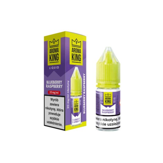 Liquid Sól Aroma King 10ml 20mg Blueberry Raspberr -zdjęcie numer 1