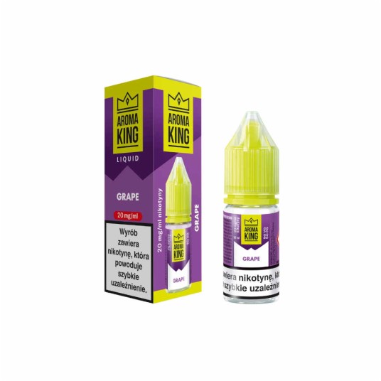 Liquid Sól Aroma King 10ml 20mg Grape -zdjęcie numer 1