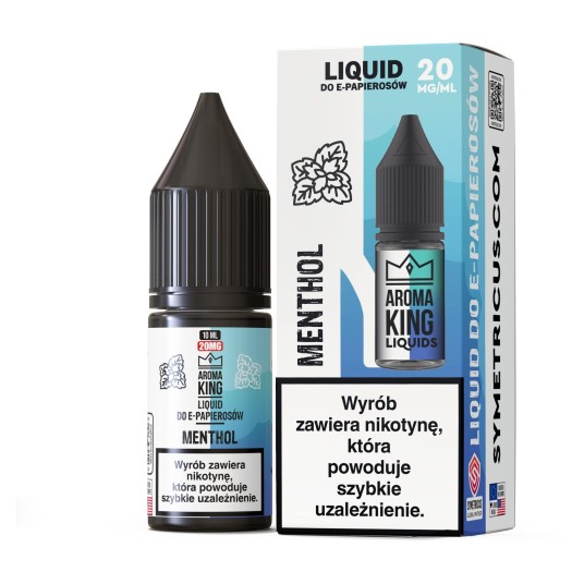 Liquid Sól Aroma King 10ml 20mg Mint -zdjęcie numer 1