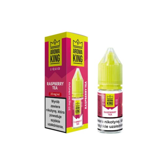 Liquid Sól Aroma King 10ml 20mg Raspberry Tea -zdjęcie numer 1
