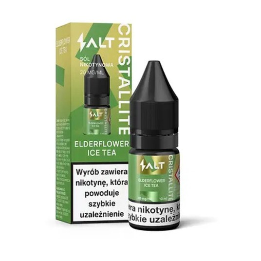 Liquid Sól CRISTALLITE 10ml Elderflow Ice Tea 20mg -zdjęcie numer 1