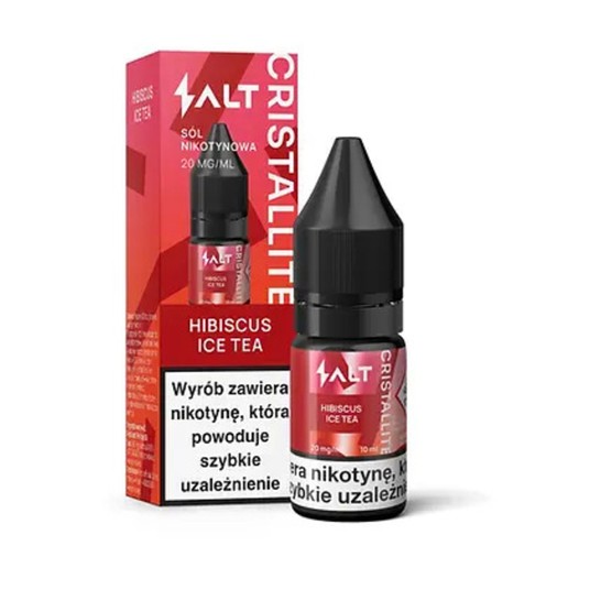 Liquid Sól CRISTALLITE 10ml Hibiscus Ice Tea 20mg -zdjęcie numer 1