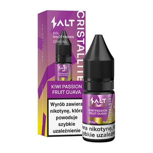 Liquid Sól CRISTALLITE 10ml Kiw Passi Fru Gua 20mg -zdjęcie numer 1