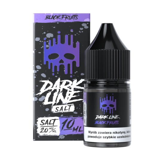 Liquid Sól DARK LINE 10ml Black Fruits 20mg -zdjęcie numer 1