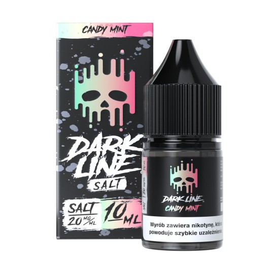 Liquid Sól DARK LINE 10ml Candy Mint 20mg -zdjęcie numer 1