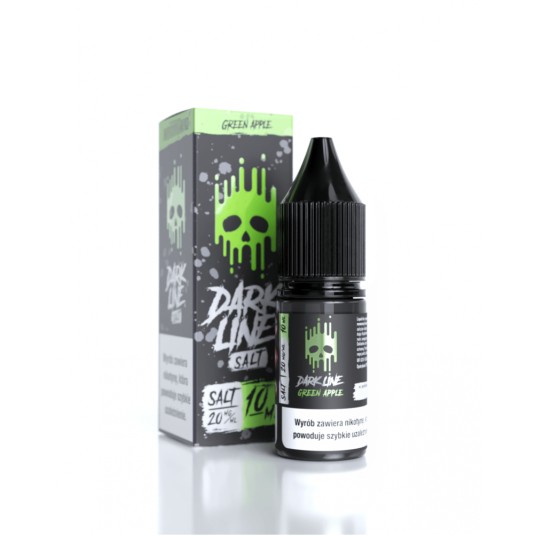 Liquid Sól DARK LINE 10ml Green Apple 20mg -zdjęcie numer 1