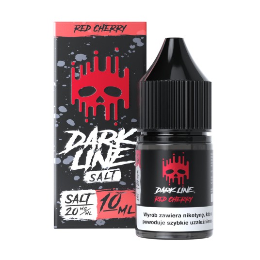 Liquid Sól DARK LINE 10ml Red Cherry 20mg -zdjęcie numer 1