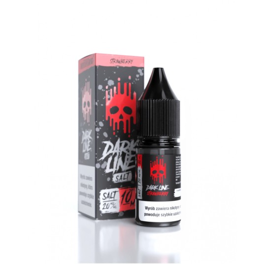Liquid Sól DARK LINE 10ml Strawberry 20mg -zdjęcie numer 1